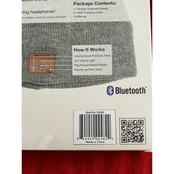 Bluetooth Beanie - Black NIP - Picture 8 of 10